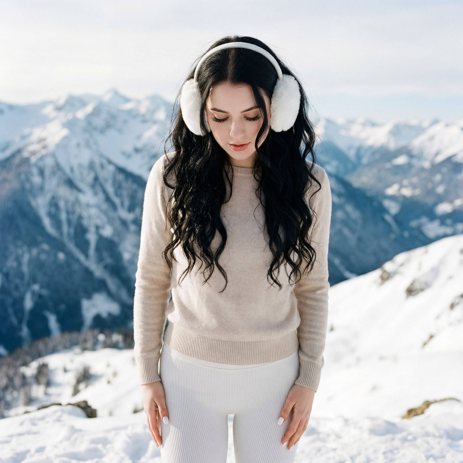 Winter Fashion Portrait