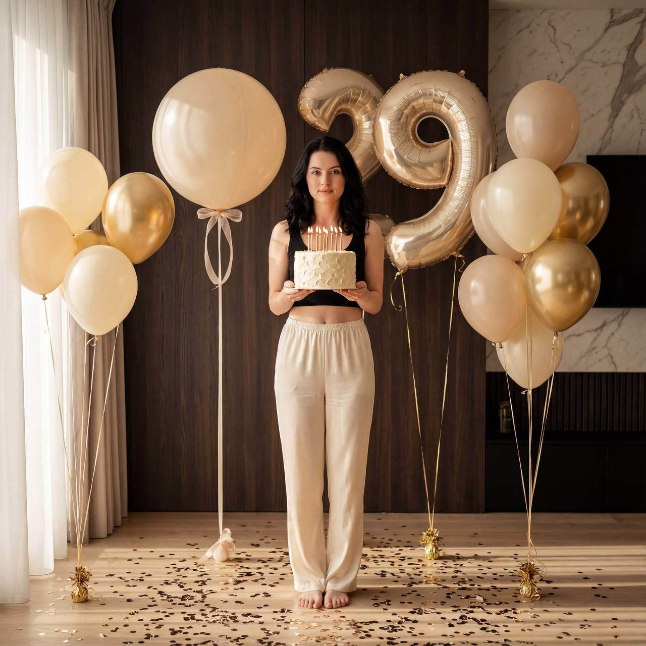 29th Birthday Candle Celebration