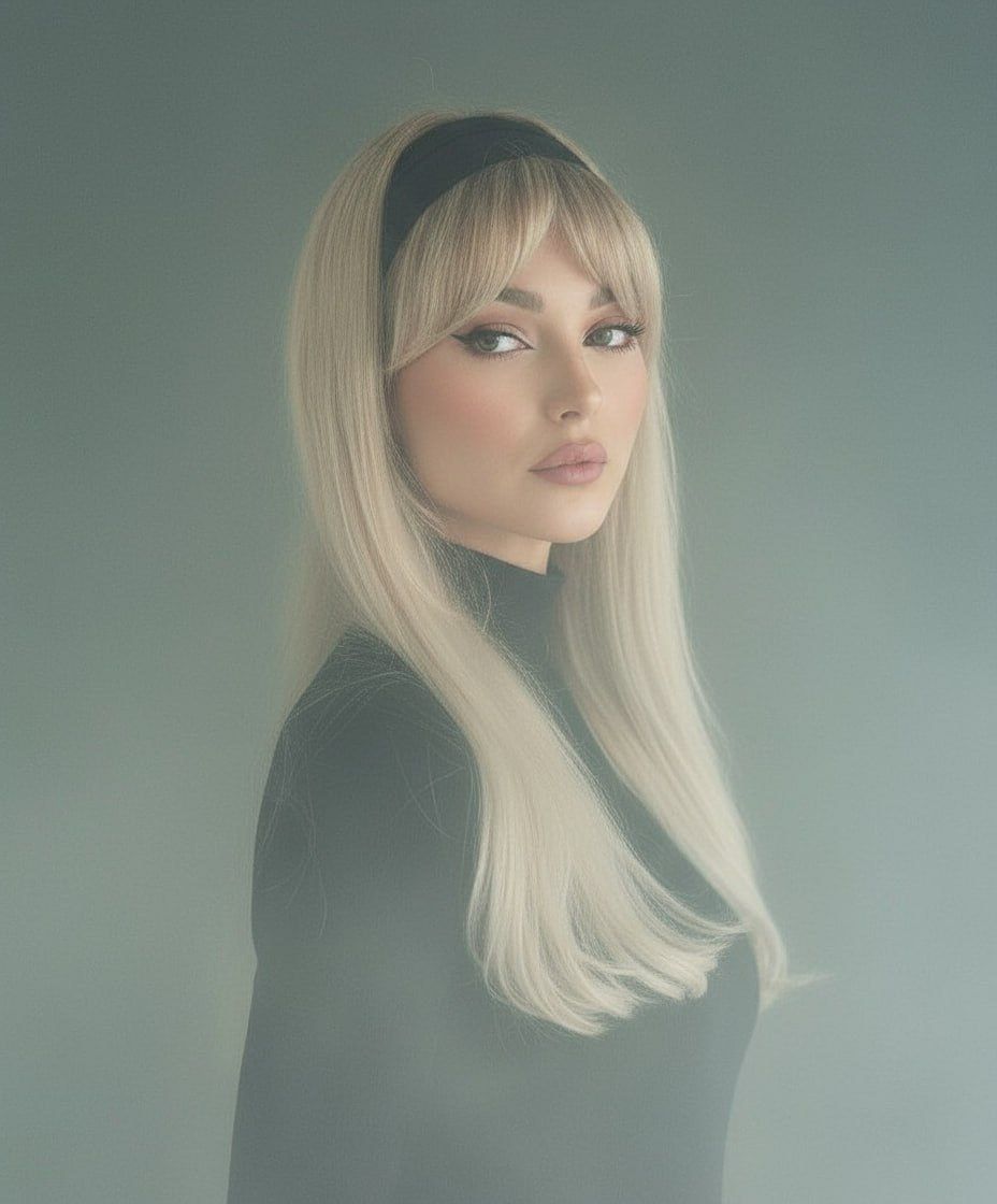Atmospheric Foggy Studio Portrait