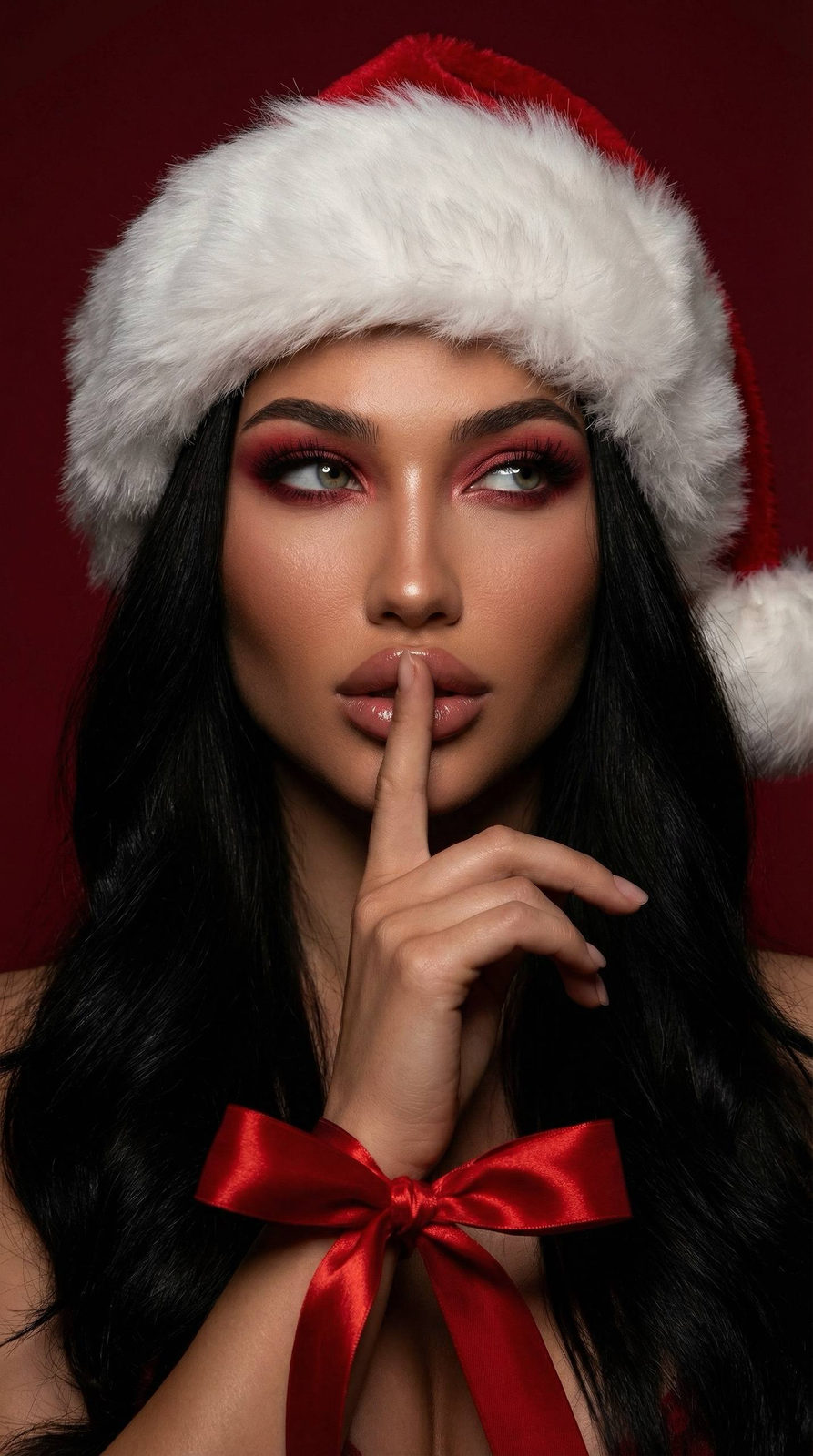 Christmas Secret: Shh Gesture