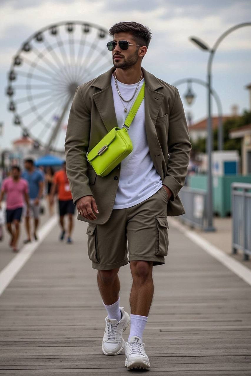 Oversized Balenciaga Coastal Retro Style