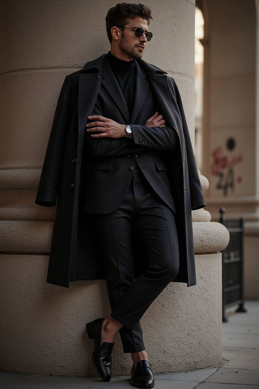 Urban Noir Menswear Editorial