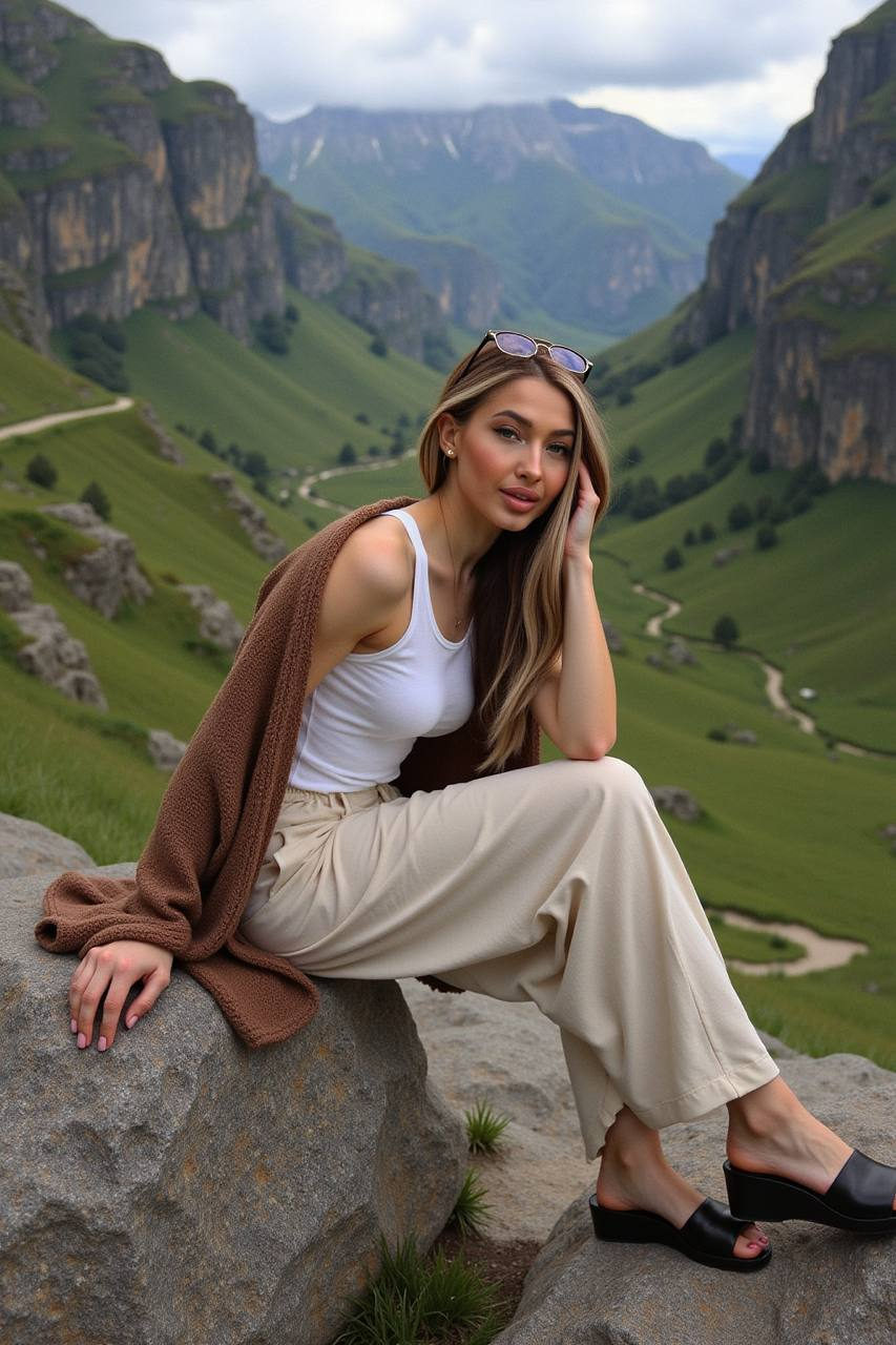 Serene Valley Portrait