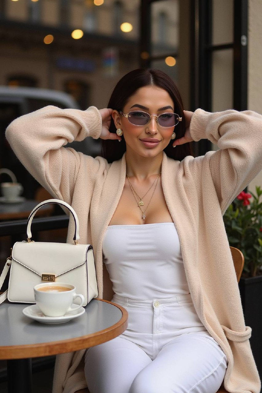 Parisian Café Chic Editorial