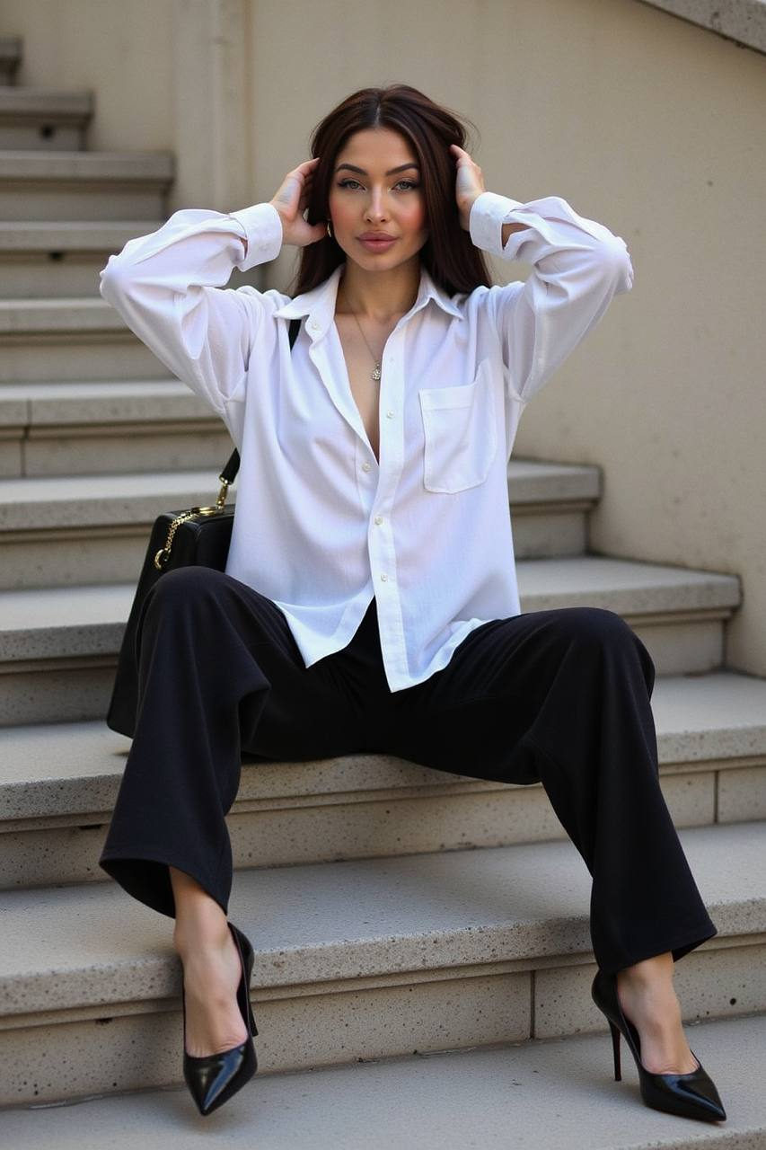 Paris Street Minimalist Fashion Style