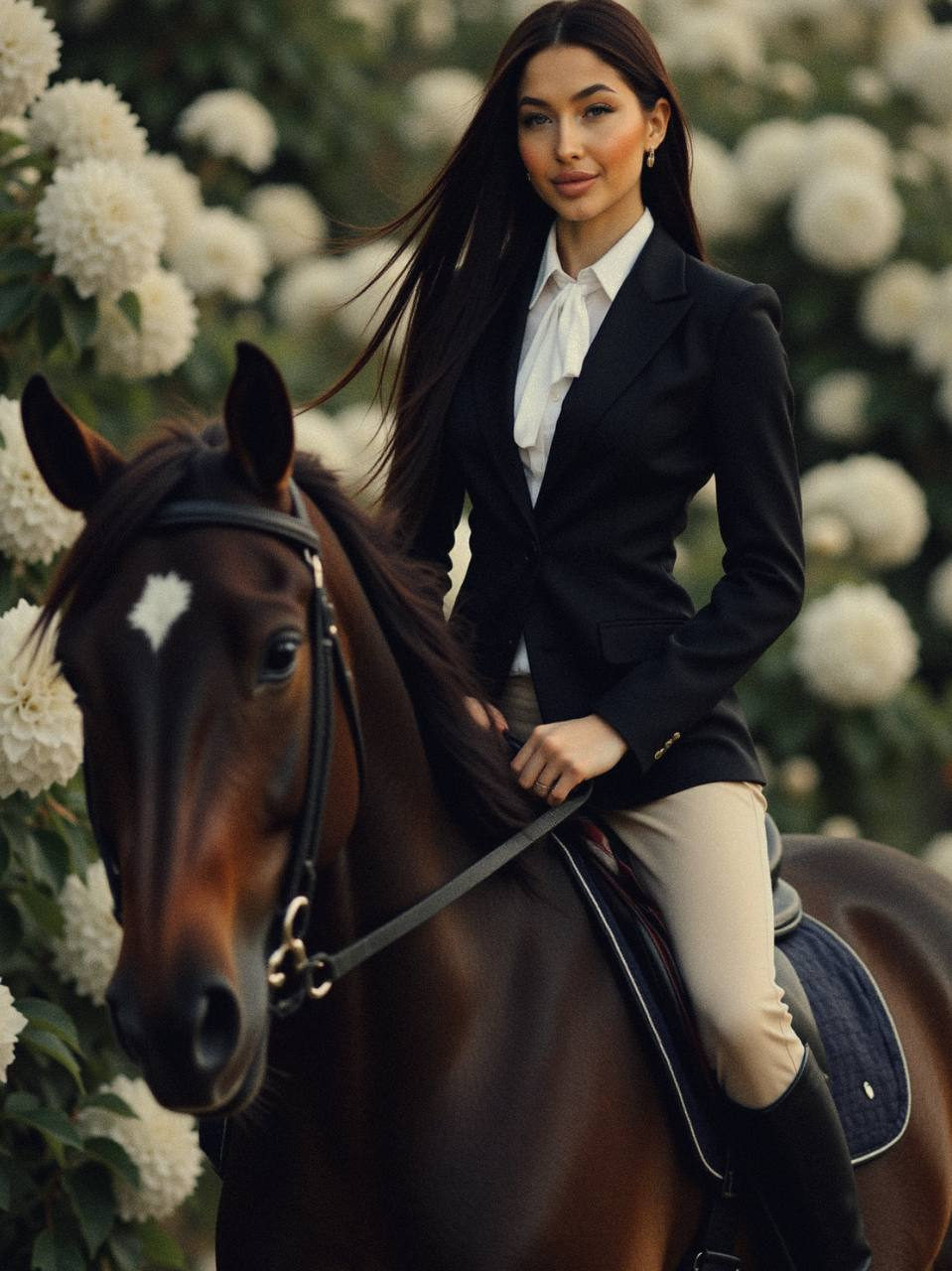 Equestrian Elegance Fashion Editorial