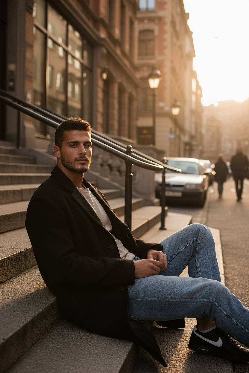 Golden Hour Urban Portrait