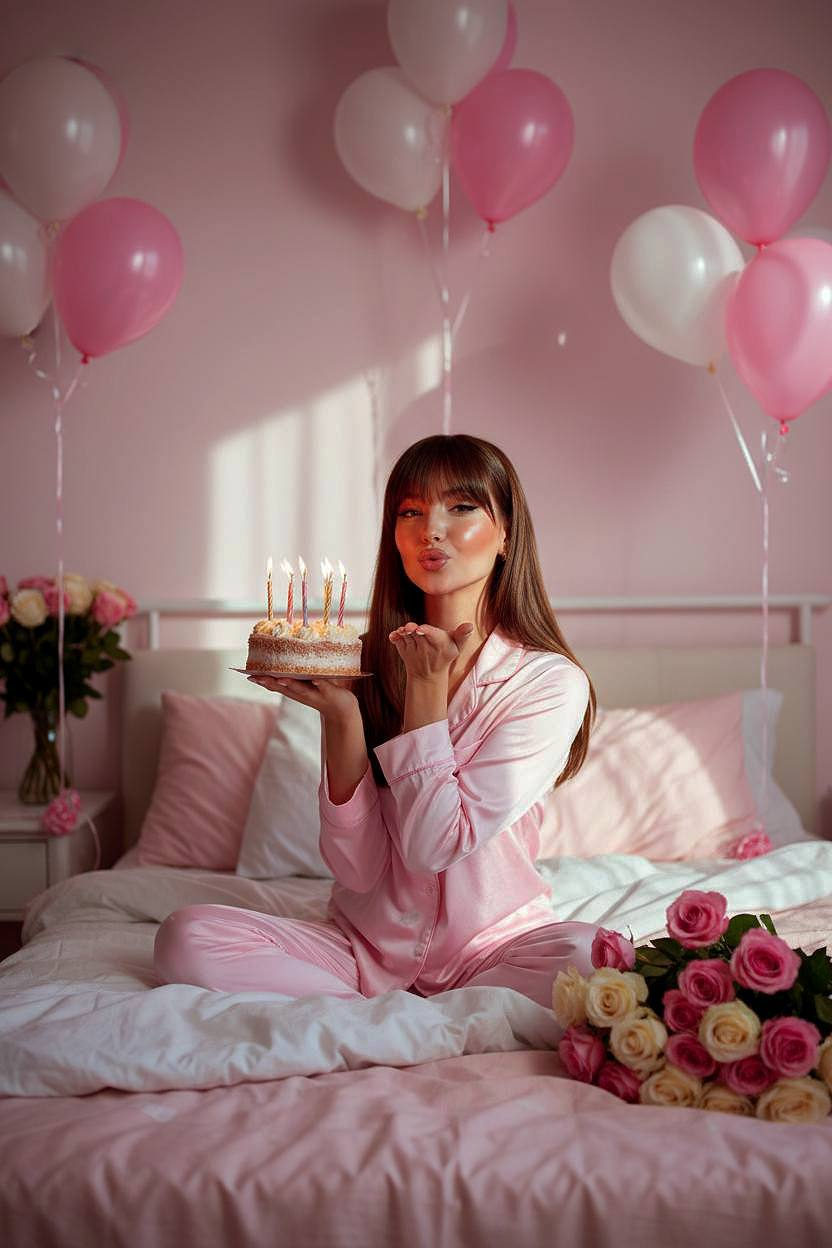 Pink Dreamy Birthday Celebration