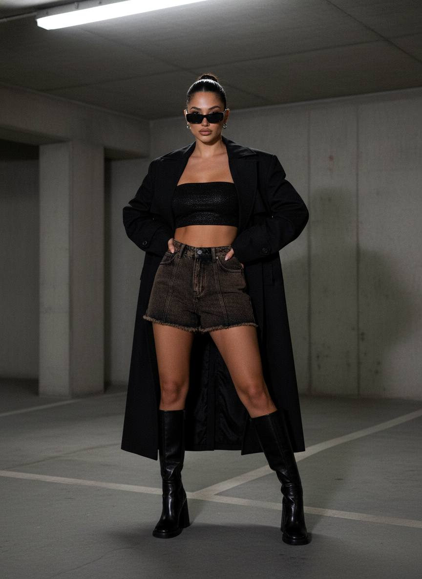 Underground Garage Fashion Editorial