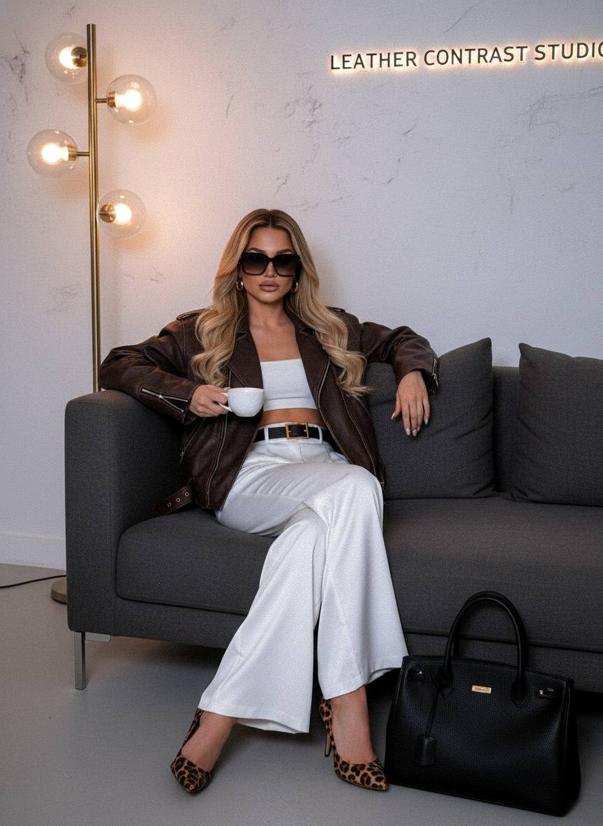 Luxury Sofa Editorial Portrait