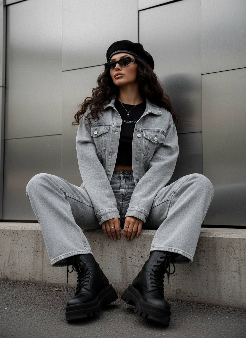 Neon Garage Streetwear Editorial