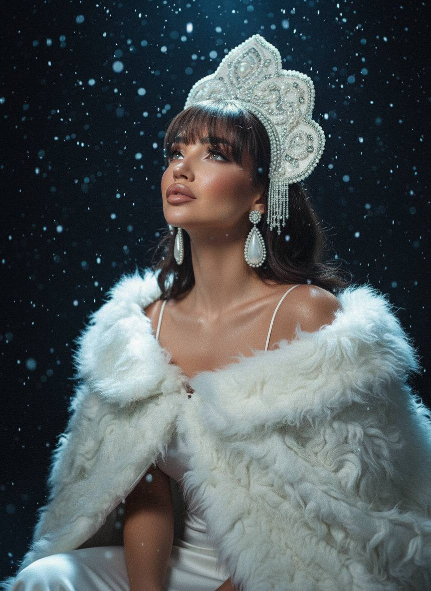 Snow Queen Winter Portrait