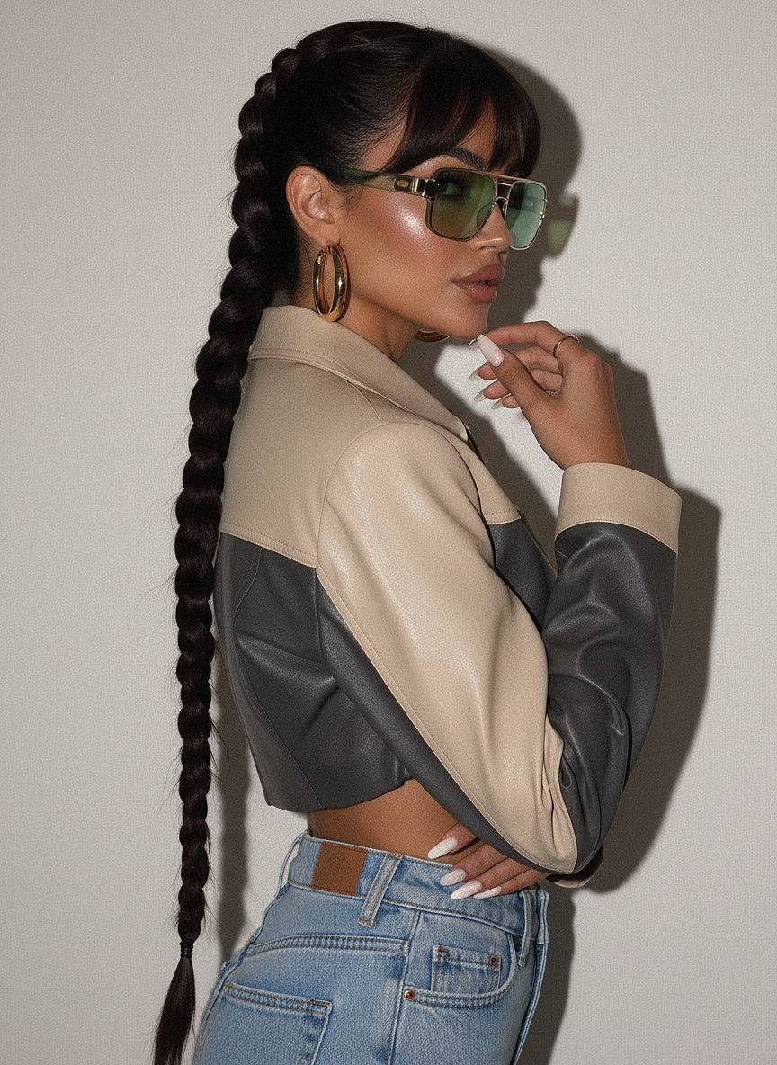Street Luxe Side Profile Portrait