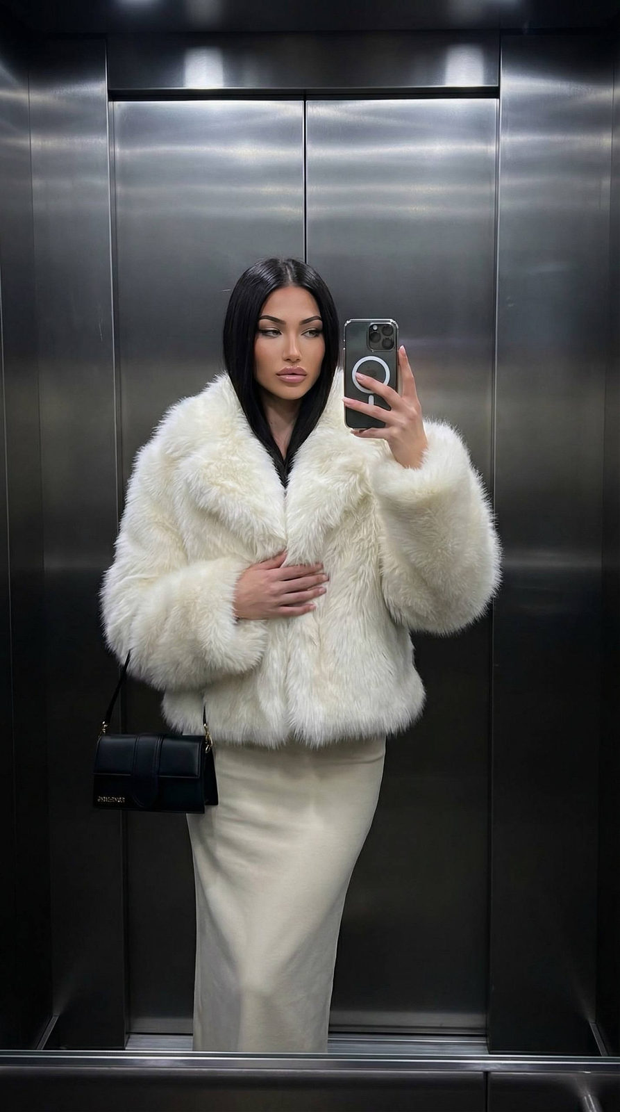 Elevator Mirror Luxury Selfie