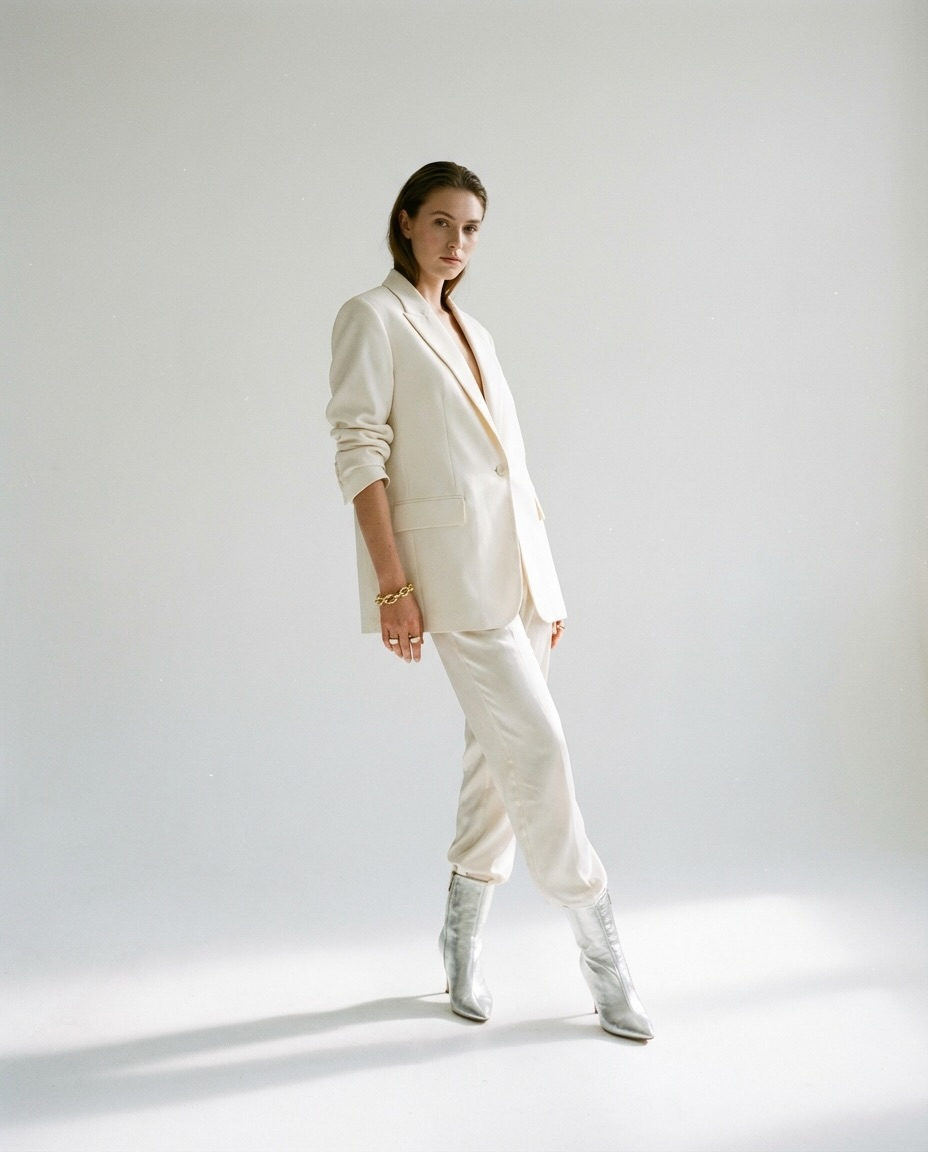 Minimalist Fashion Portrait Elegance