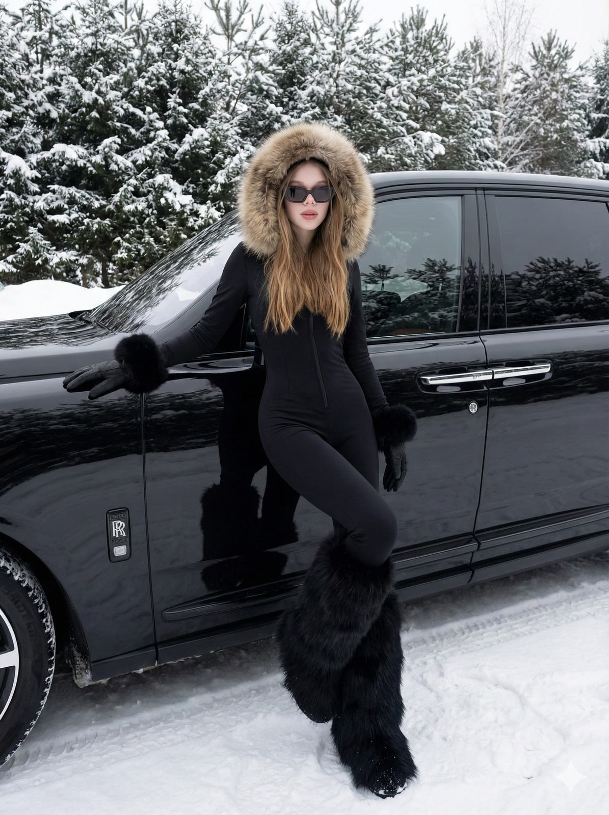 Snow Queen Rolls-Royce Style