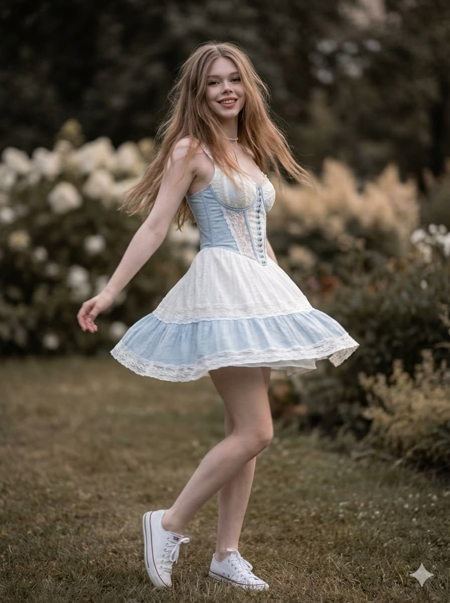 Boho Garden Portrait Shoot