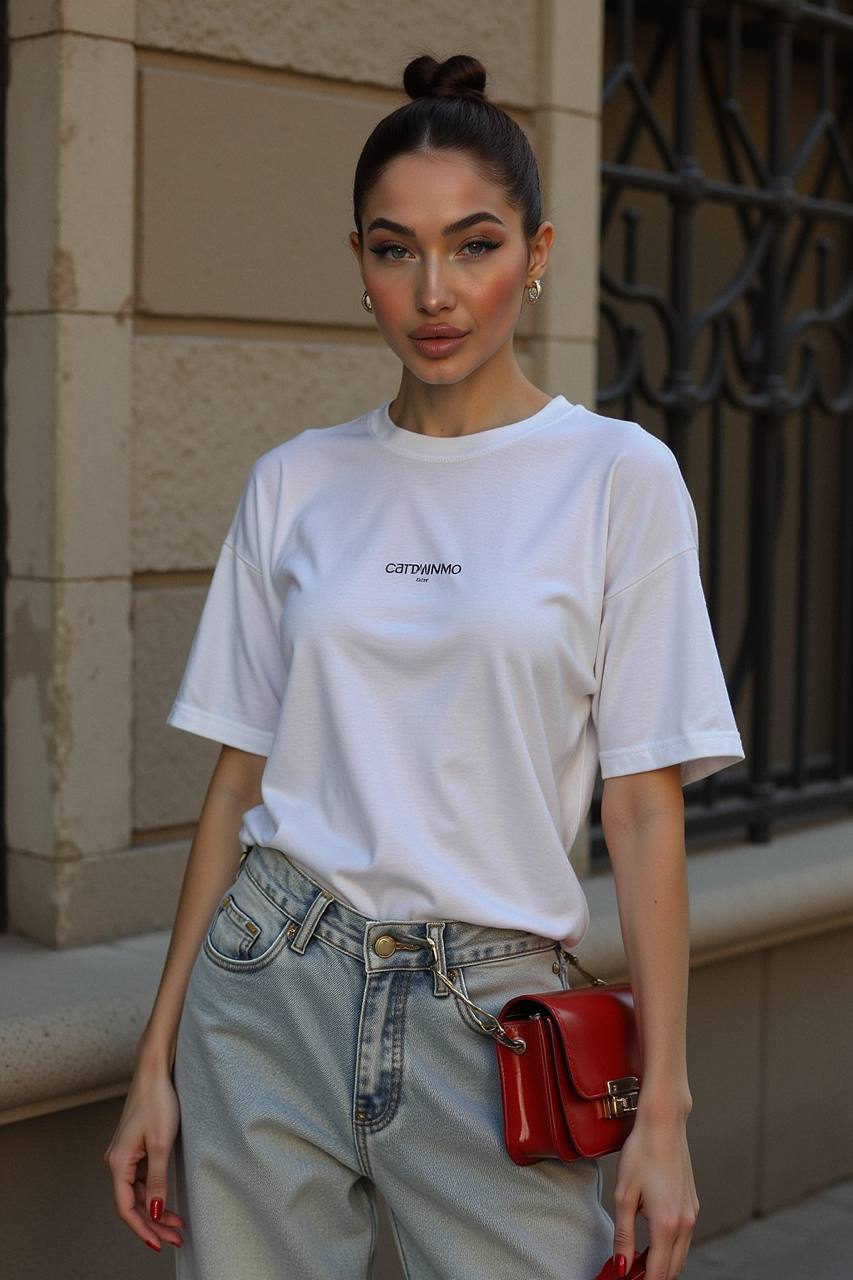 Red Shoes Street Fashion Editorial