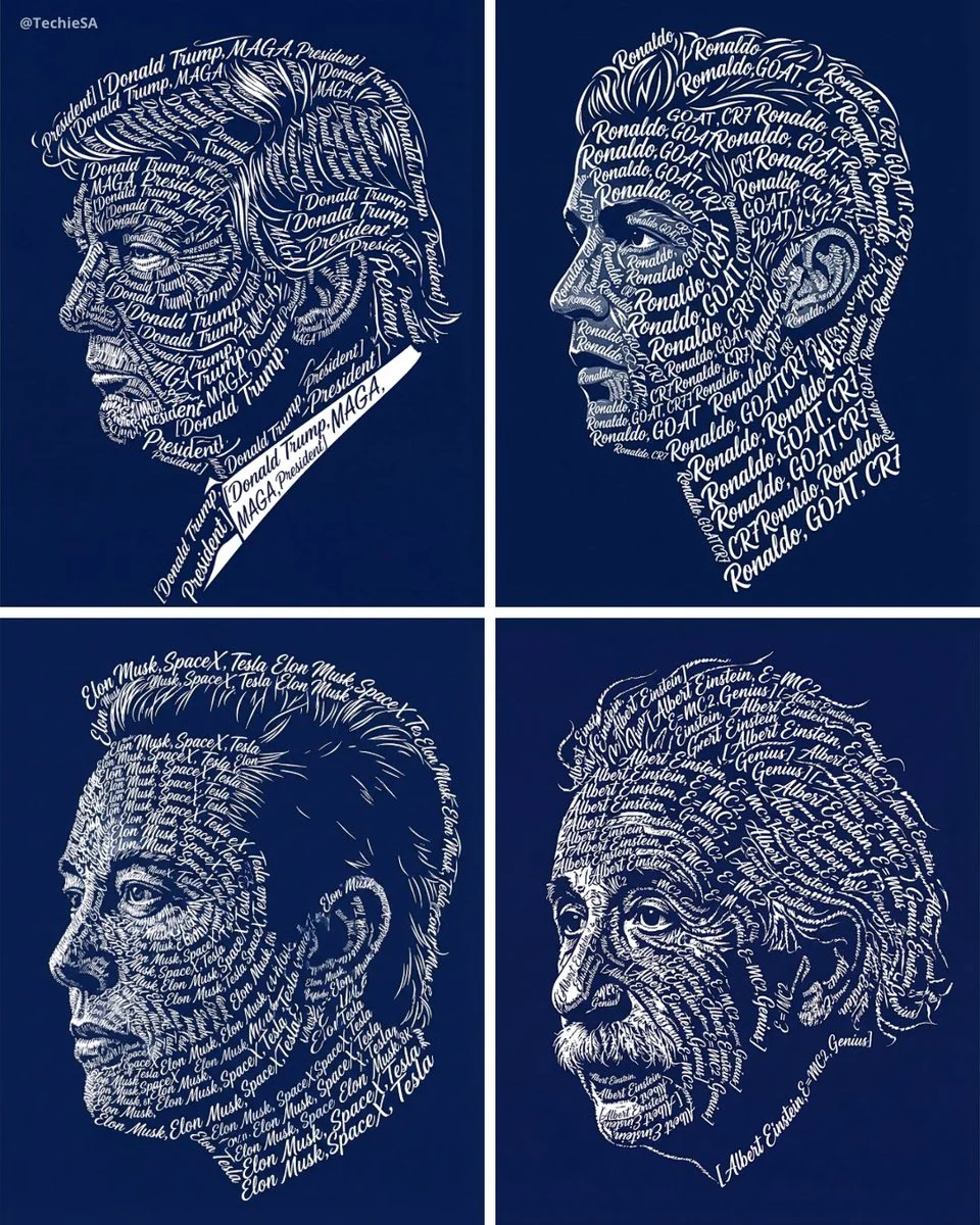 Typographic Portrait Art Tutorial