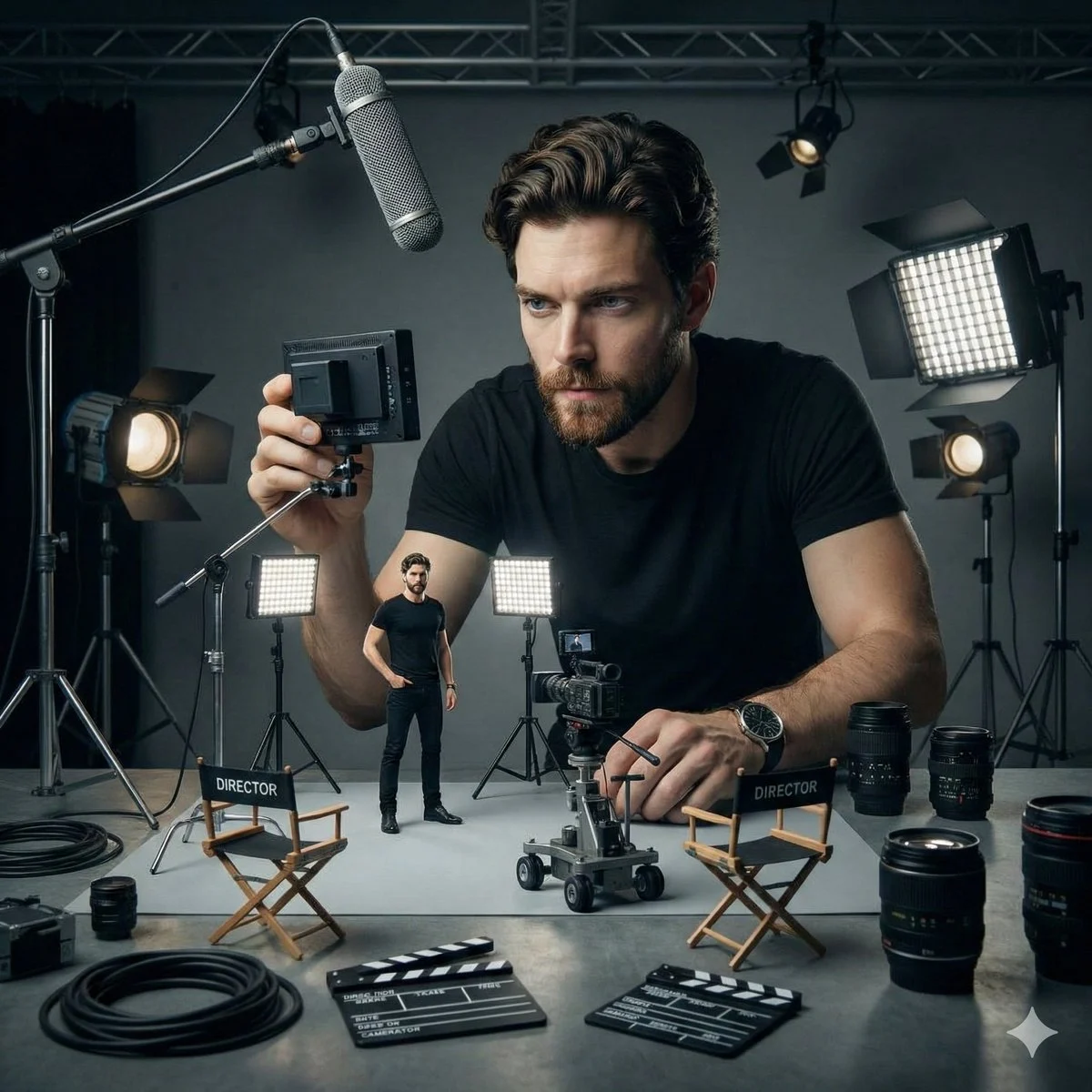 Miniature Film Studio Doppelgänger