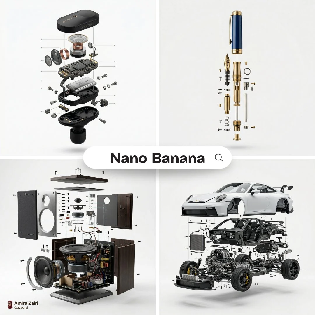 Exploded Mechanical Precision