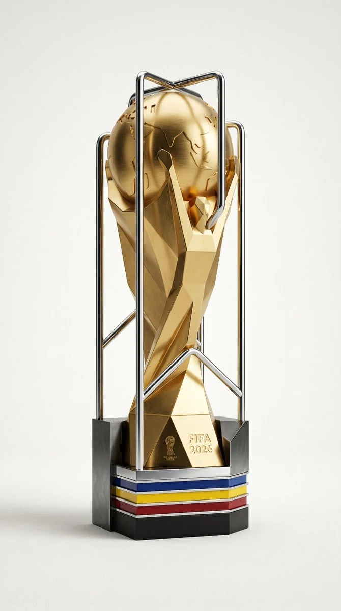 FIFA 2026 Trophy Render