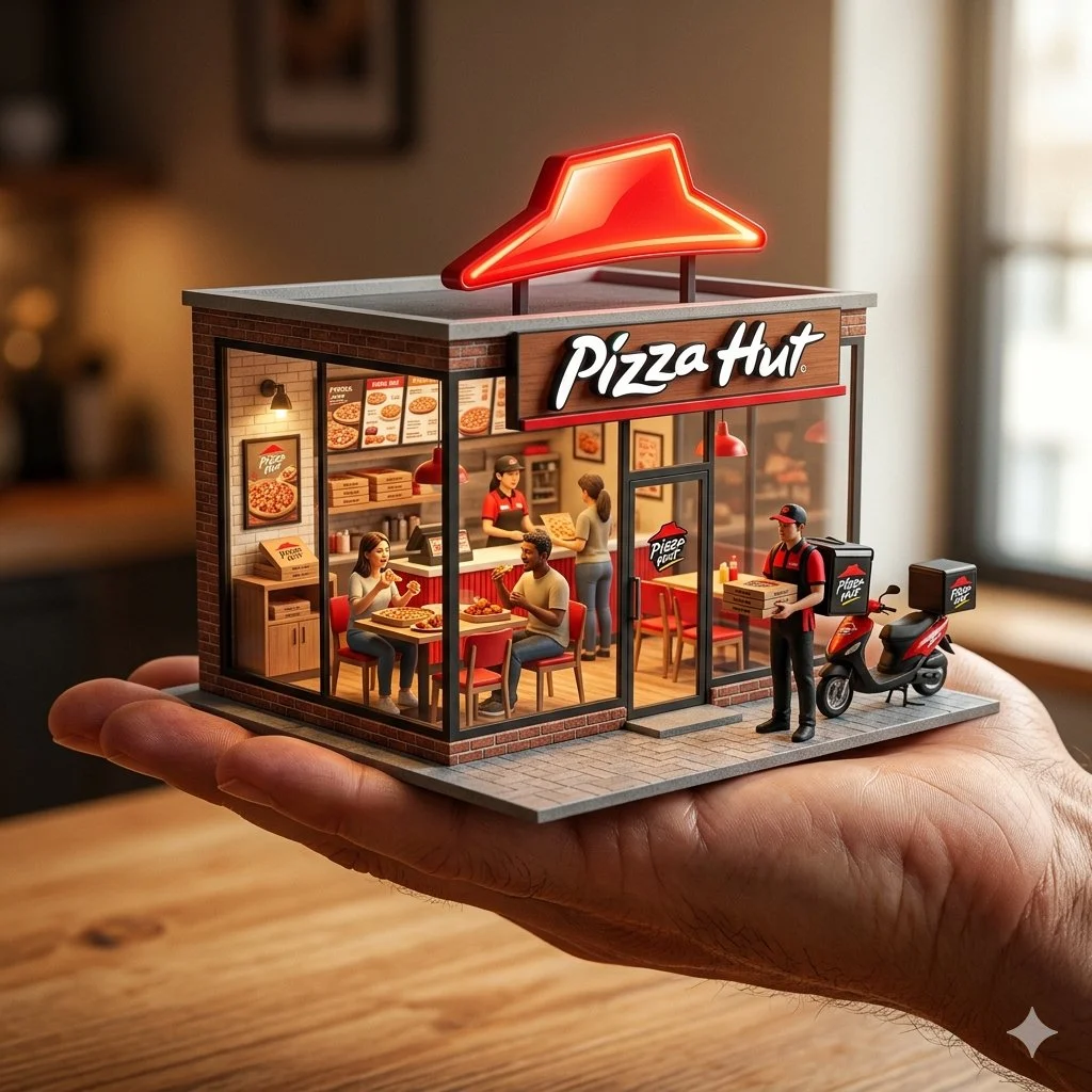 Miniature Brand Showroom on Palm