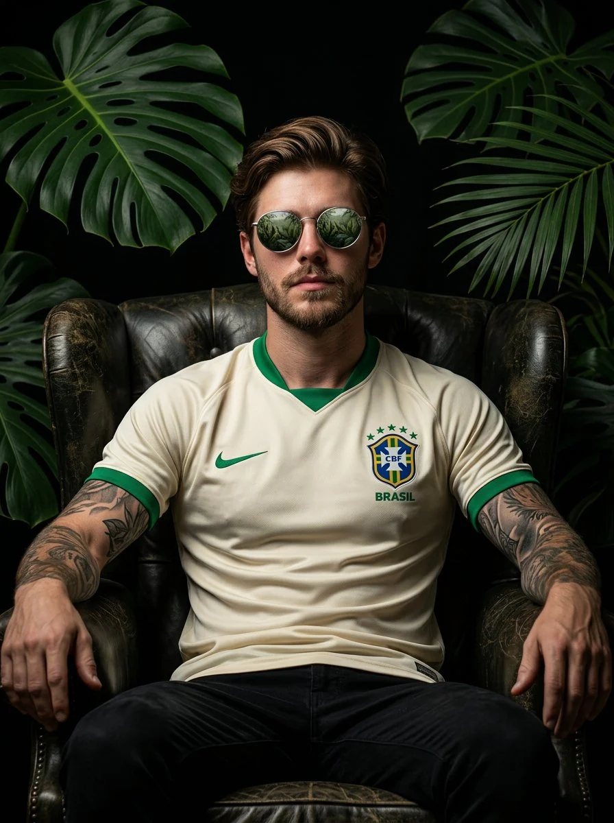 Cinematic Football Player Portrait