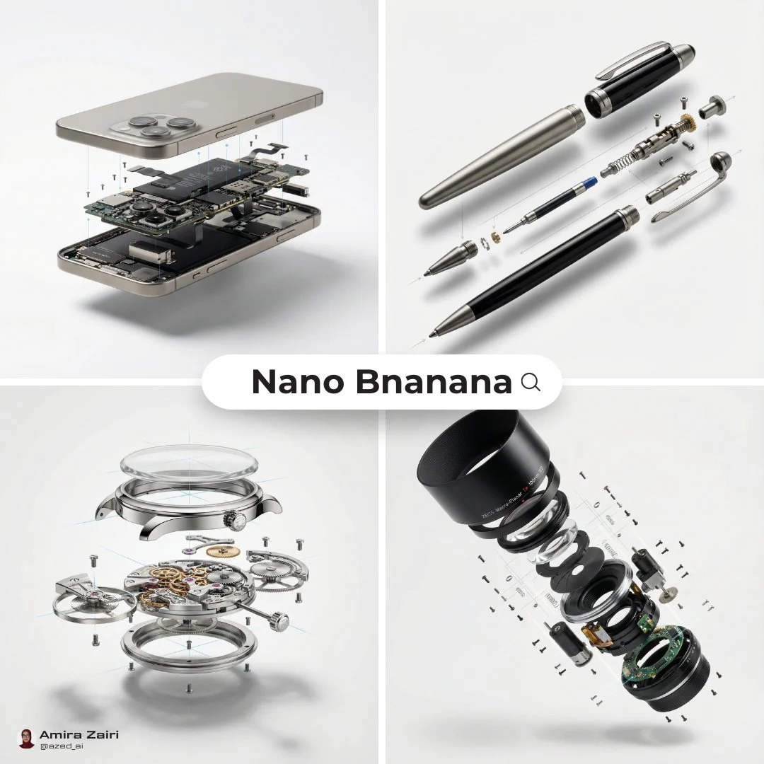 Exploded Product View Ad