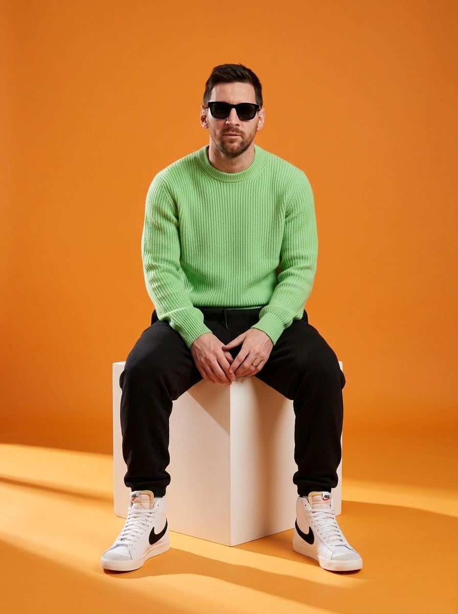 Orange Studio Fashion Portrait