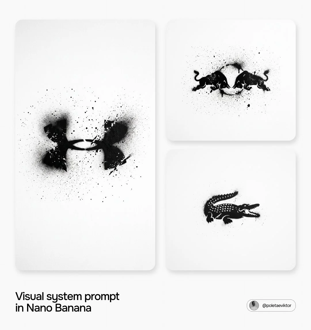 Spray Stencil Logo Design