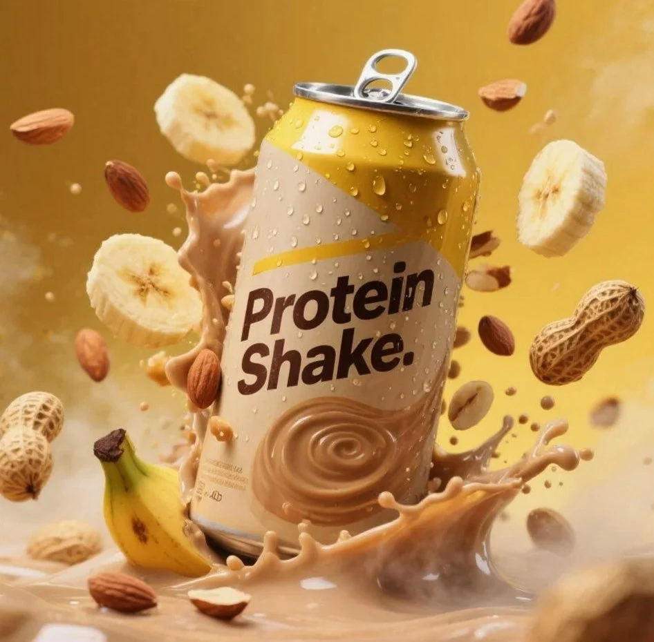 Hyper Realistic Protein Shake Ad