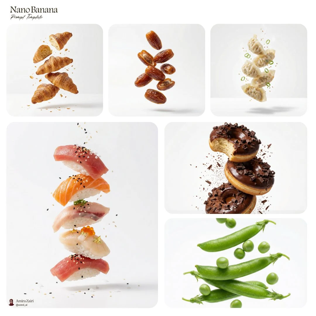 Levitating Premium Food Ad
