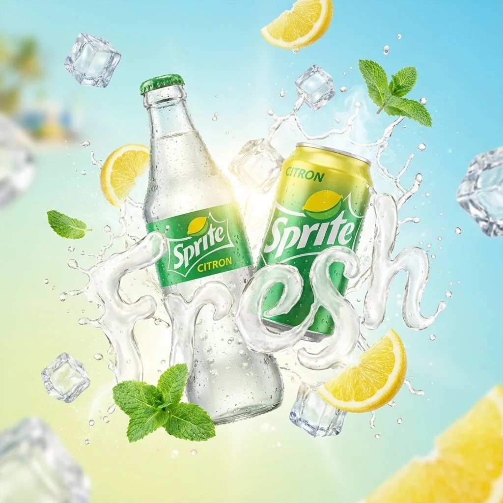 Summer Refreshing Drink Commercial