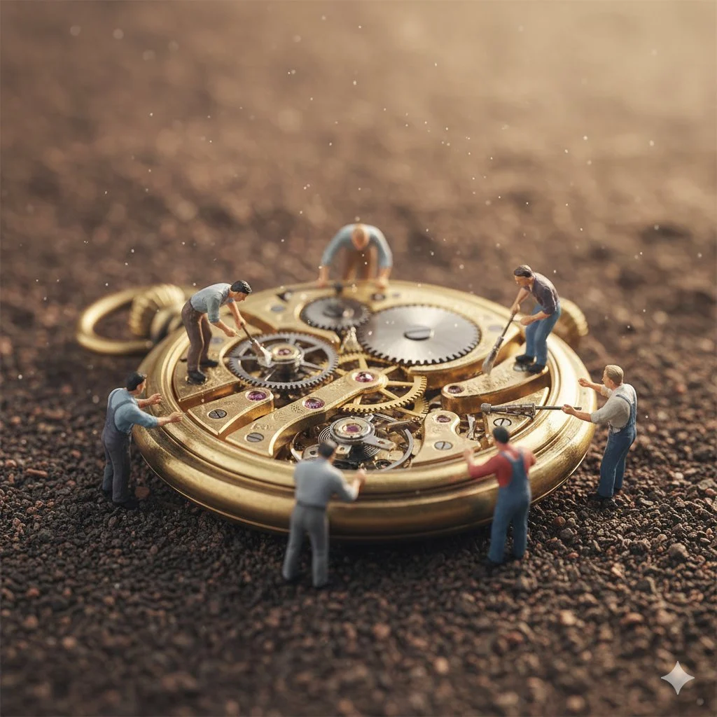 Tiny Watchmakers Restore Time