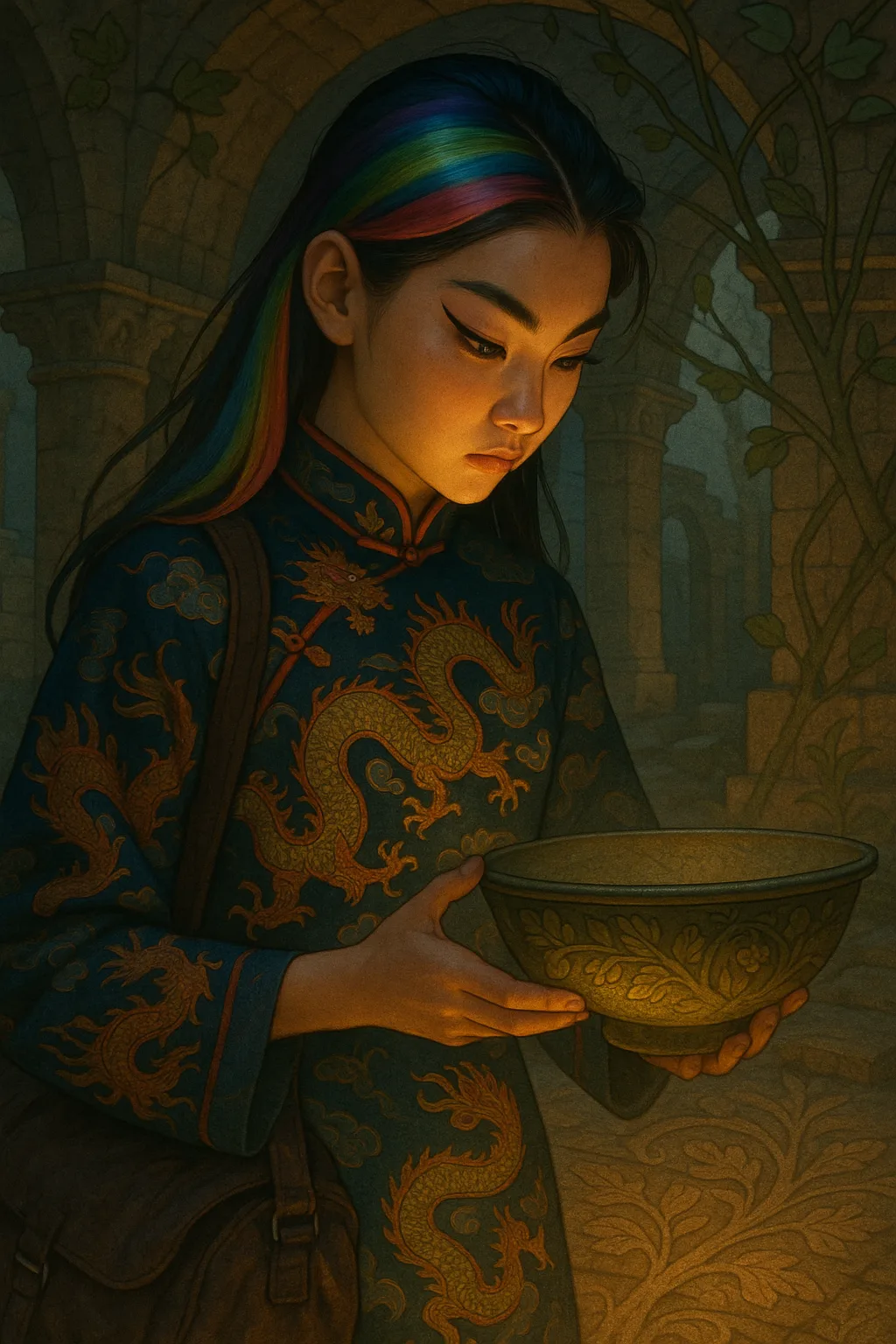 Upright and Poised Teenage Historical Legend
