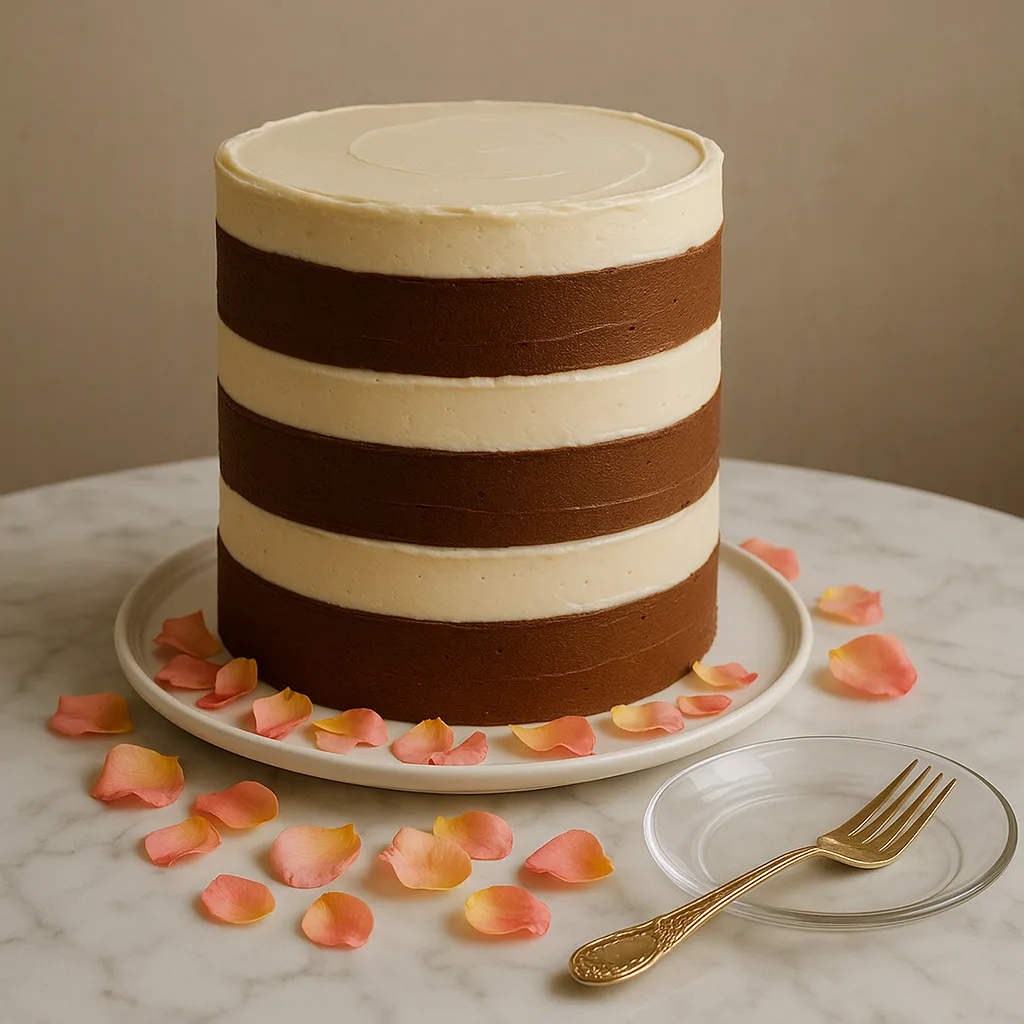 Luxurious Three-tier Cake