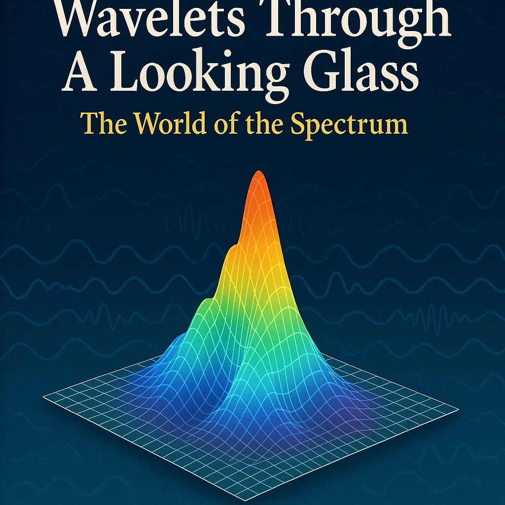 Book Cover Titled "Wavelets Through A Looking Glass