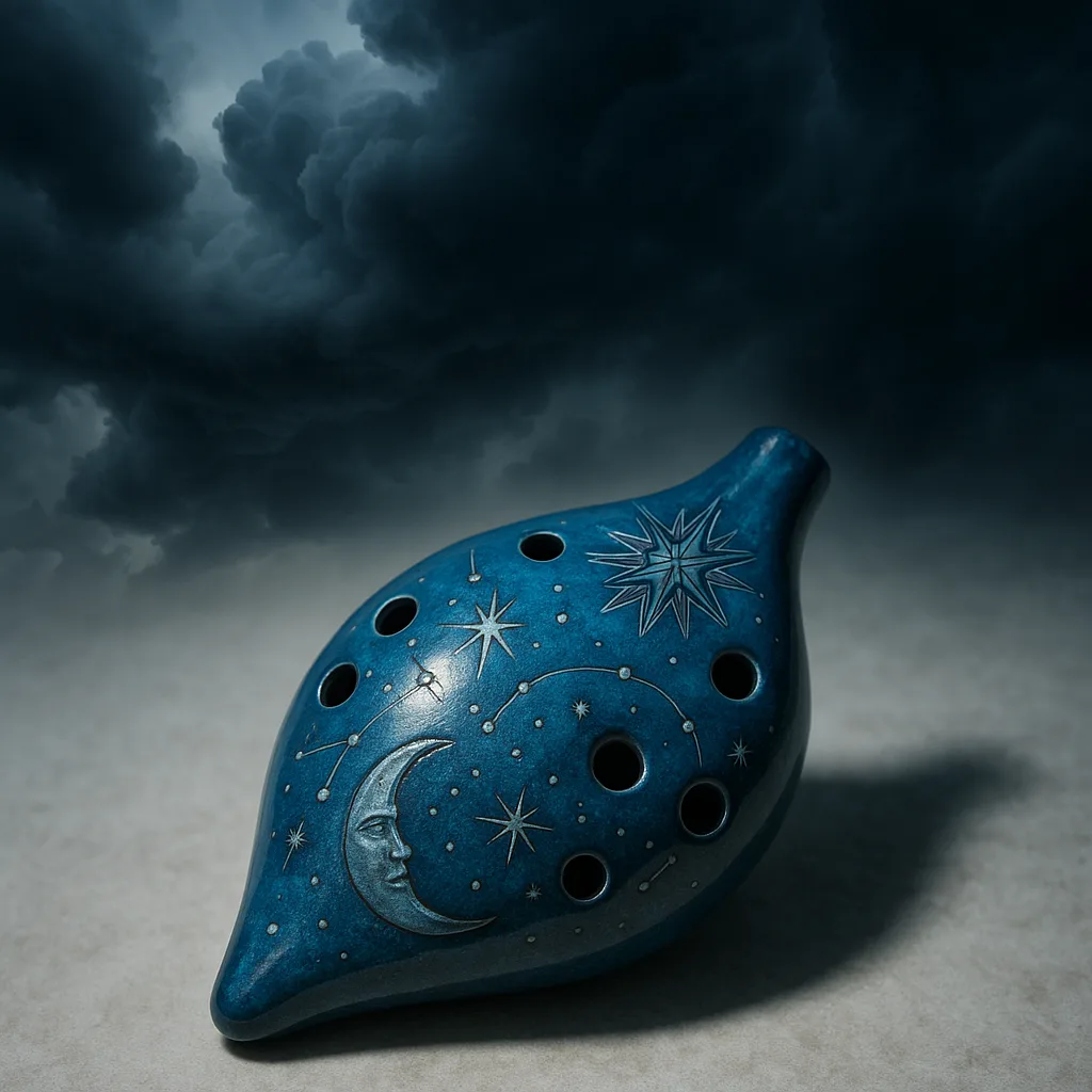 Solitary Ceramic Ocarina