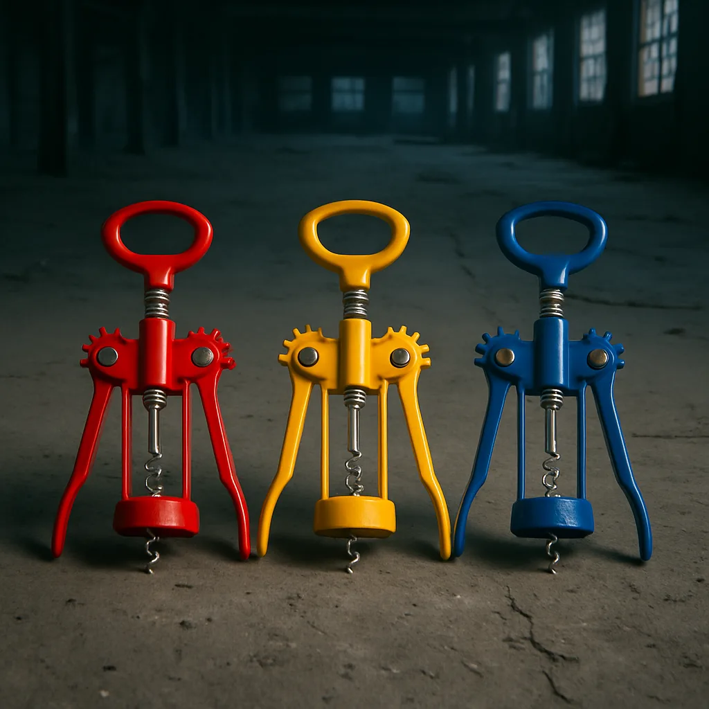 Three Diverse Corkscrews