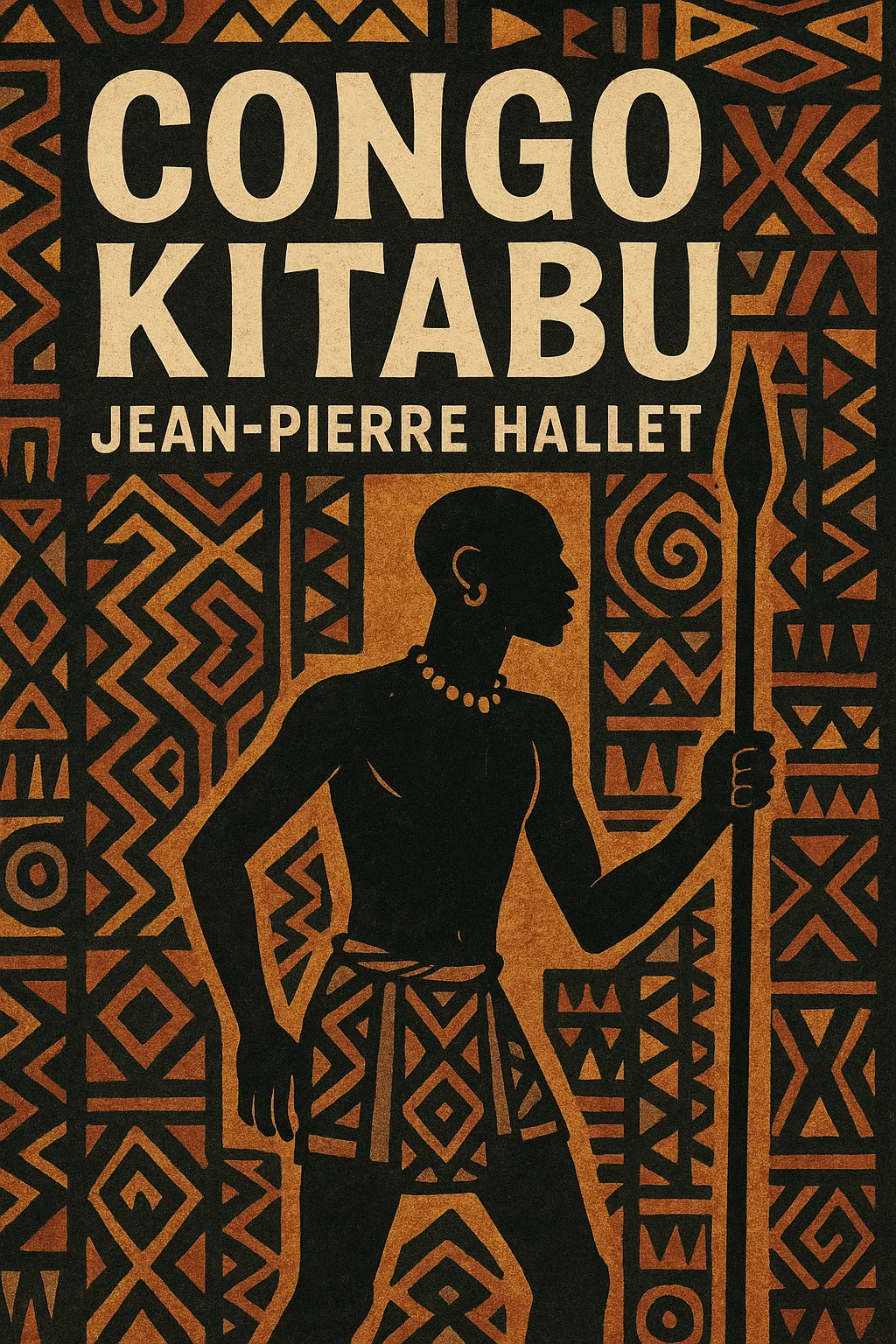 Book Cover Featuring "Congo Kitabu" by Jean-Pierre Hallet
