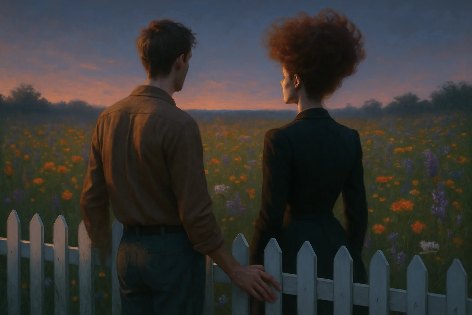 Crisp Top-down Twilight Gently Highlights a Lanky Everyman's Hand