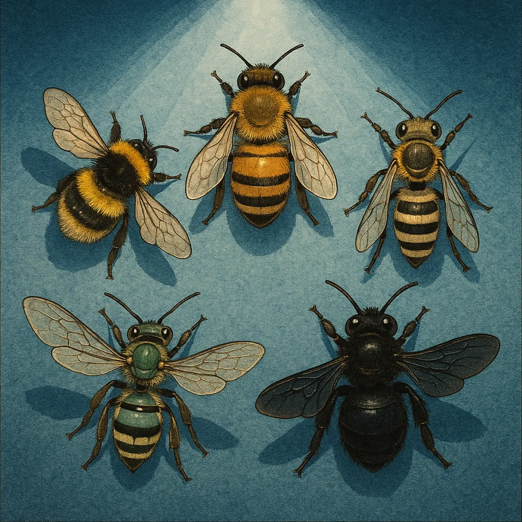 Five Diverse Bees