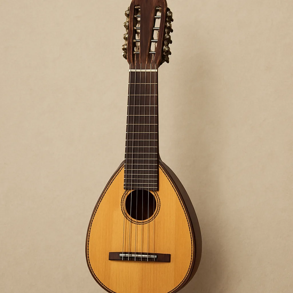 Easily Portable Lute-like Instrument