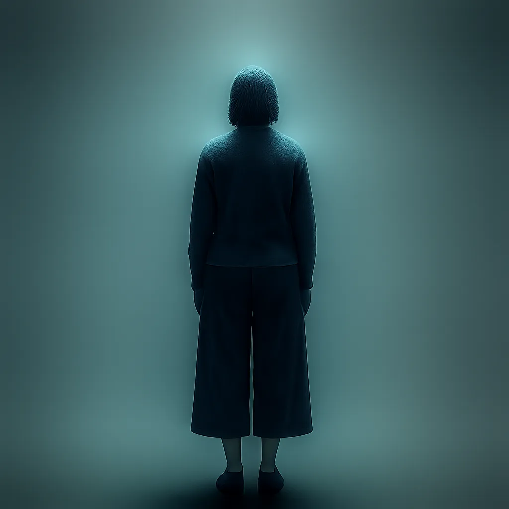 Solitary Figure Stands