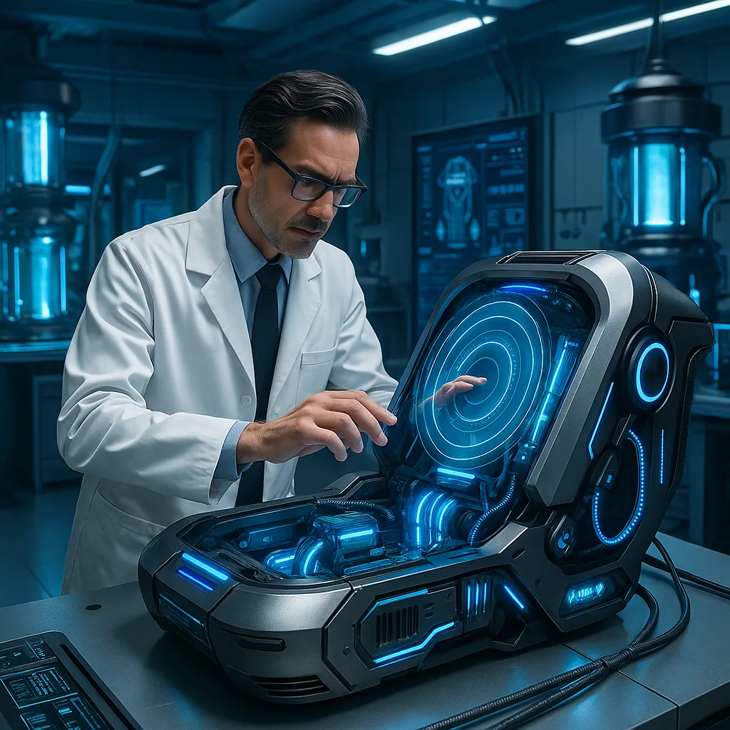 Researcher Examines Advanced Technological Devices from the Future