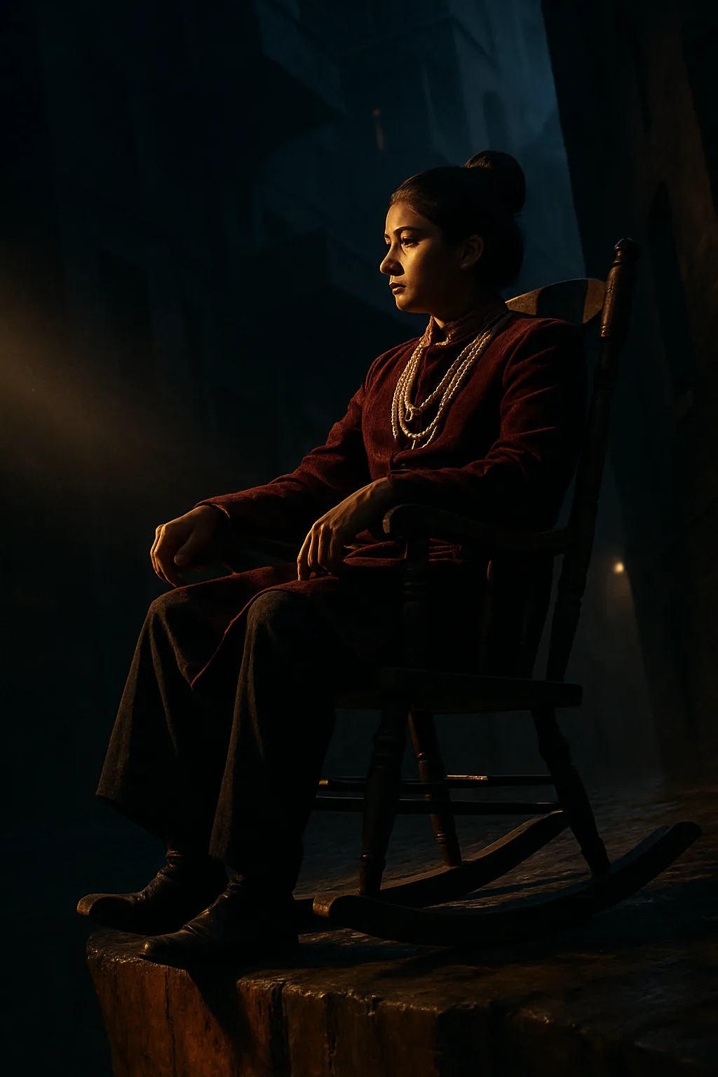 Regal Person of South Asian Descent