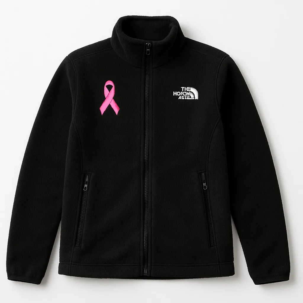 Black North Face Fleece Jacket