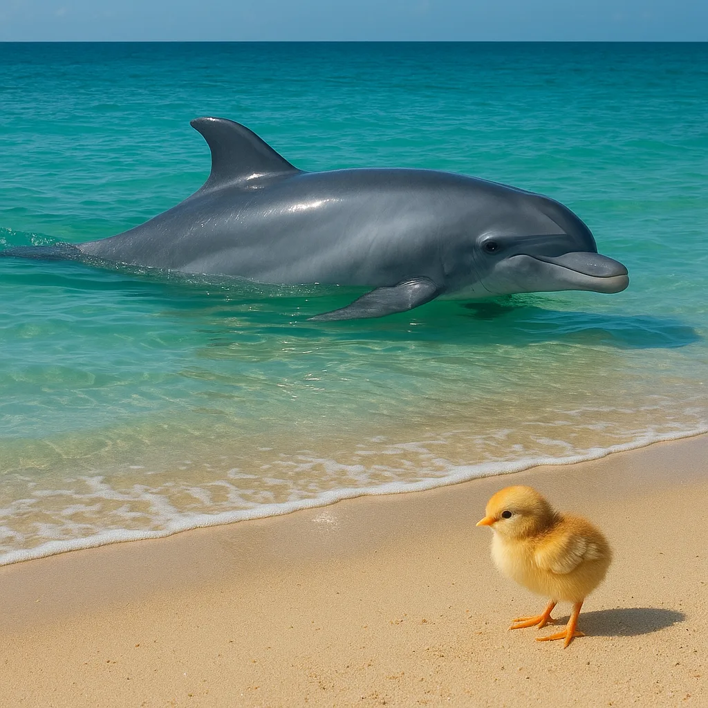 Colossal Dolphin with a Sleek
