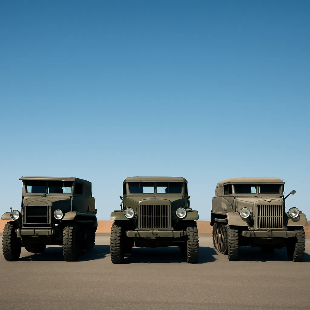 Three Varied Half-tracks in Classical